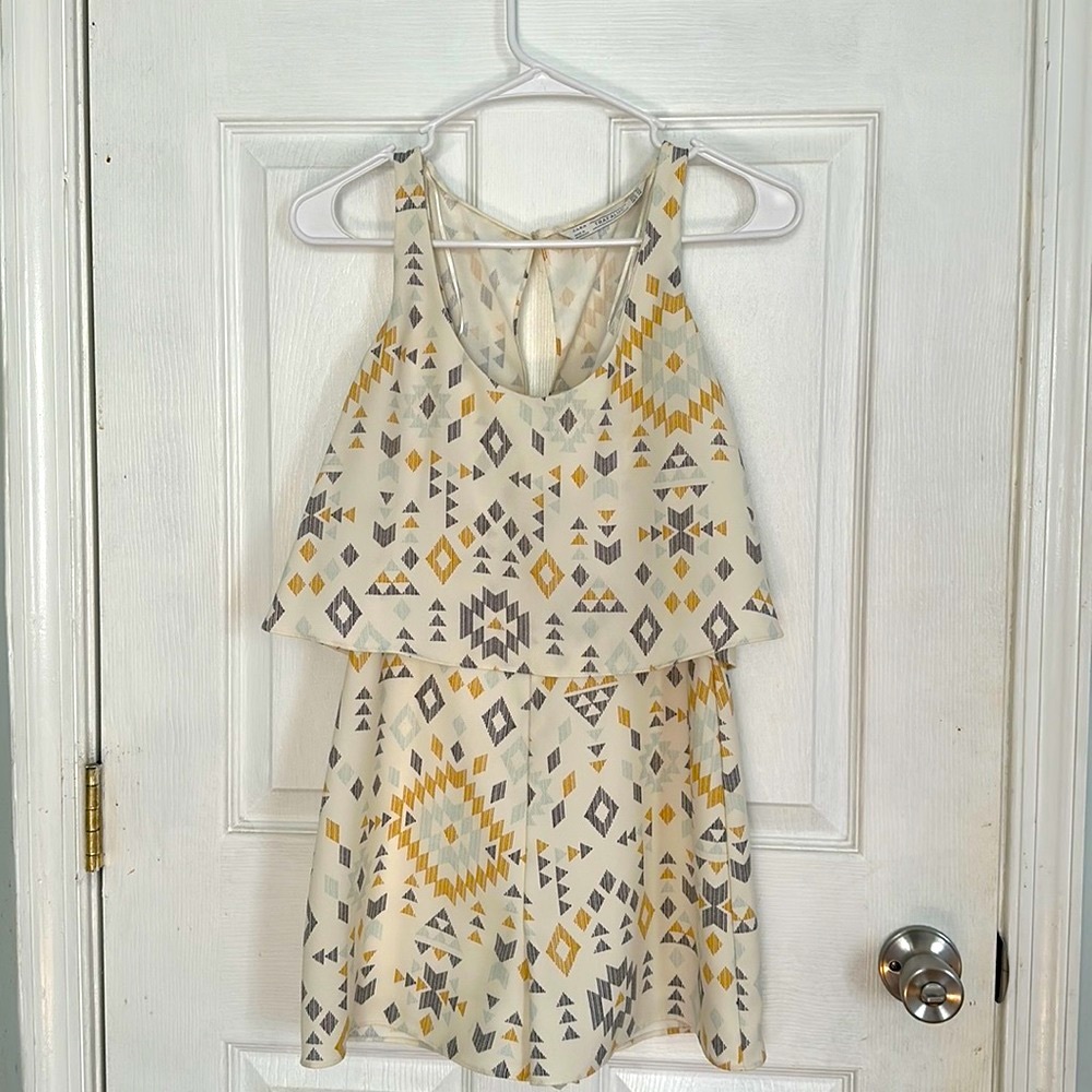 Geometric Pattern Romper